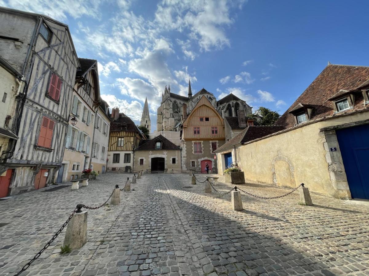 Appartement Le Coche D'Eau Auxerre Les Quais Luaran gambar