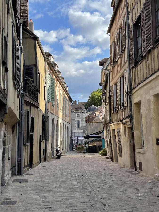 Appartement Le Coche D'Eau Auxerre Les Quais Luaran gambar