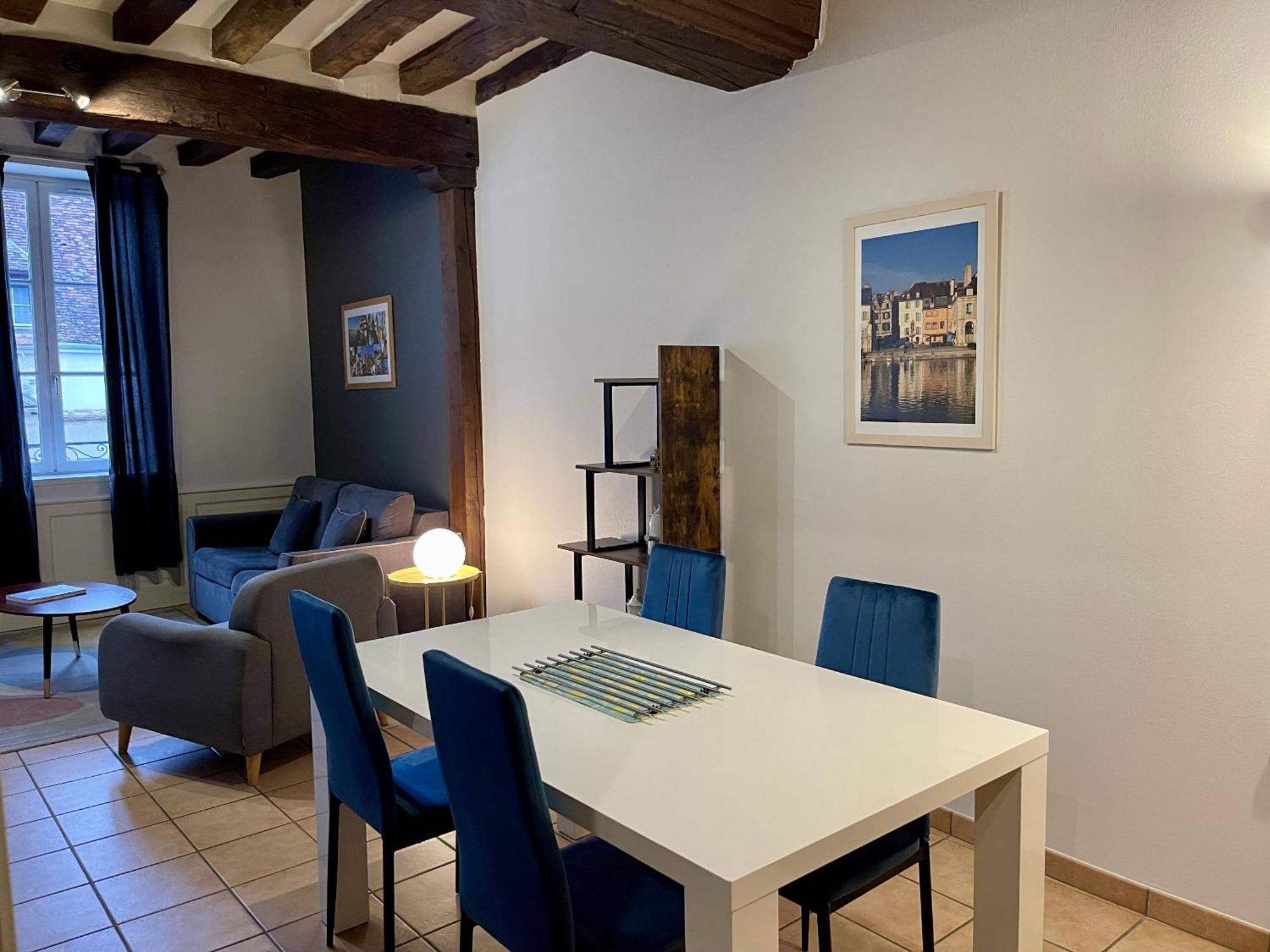 Appartement Le Coche D'Eau Auxerre Les Quais Luaran gambar