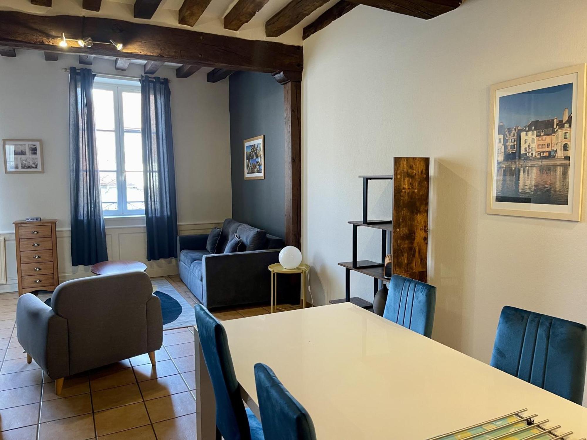 Appartement Le Coche D'Eau Auxerre Les Quais Luaran gambar