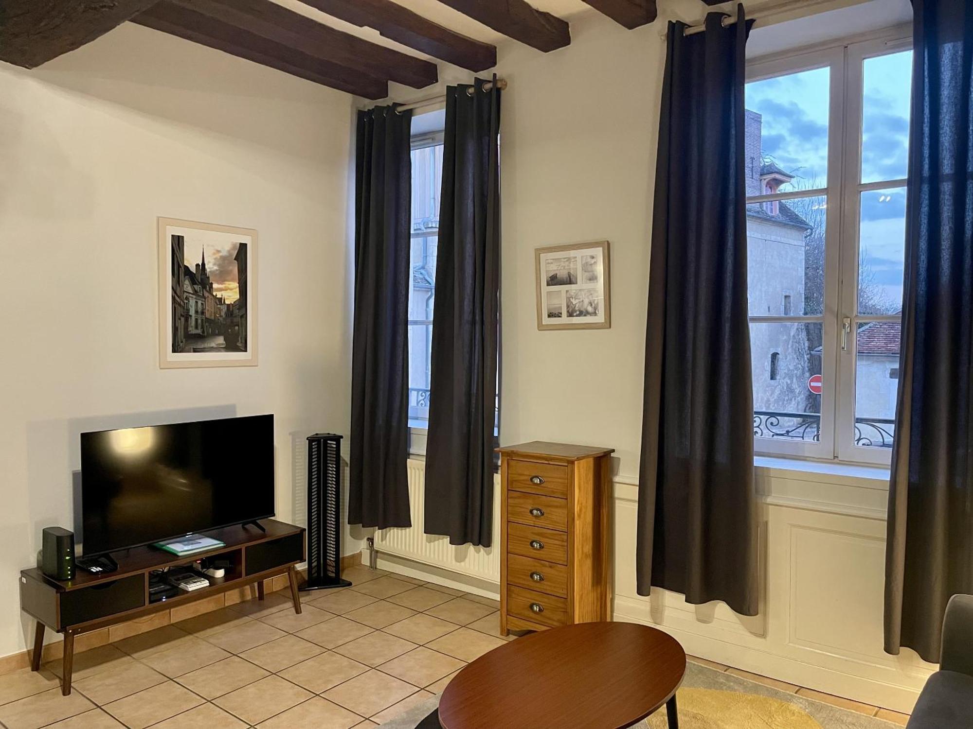 Appartement Le Coche D'Eau Auxerre Les Quais Luaran gambar